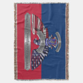 Couverture 173e brigade aéroportée Fiers vétéran (devant Vertical)