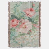 Couverture 1890 British Vintage Fabric Roses & Daisies (devant Vertical)