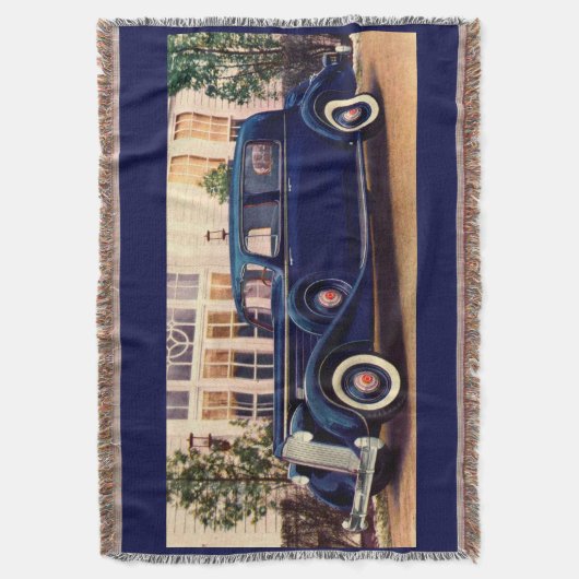 Couverture 1936 bleu Packard (devant Vertical)