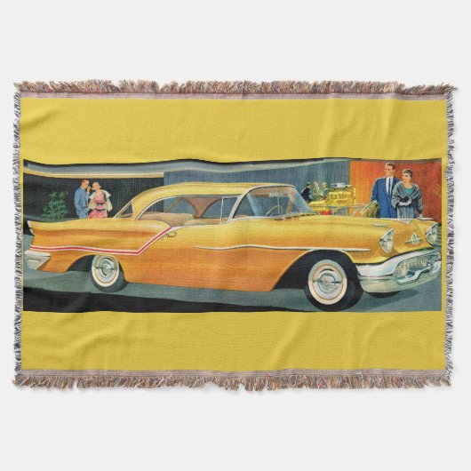 Couverture 1950 golden Rocket 88 Oldsmobile print (Devant)