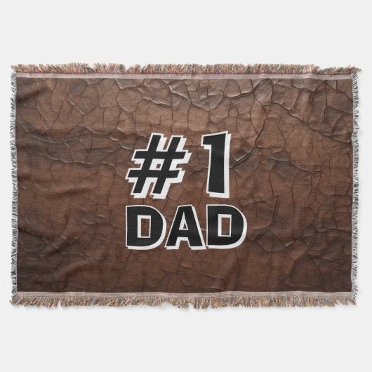 Couverture #1 Papa aspect cuir (Devant)