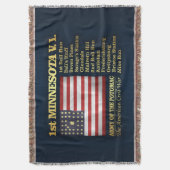 Couverture 1ère Infanterie volontaire du Minnesota (BH) (devant Vertical)