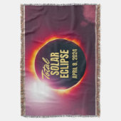 Couverture 2024 Éclipse solaire totale 8 avril (devant Vertical)