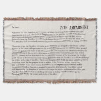 25e amendement Constitution Destitution Mise en ac