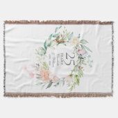 Couverture 25e anniversaire du Mariage d'argent Floral Garlan (Devant)