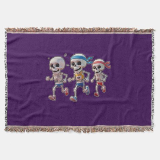 Couverture “3D Cartoon Skeleton Race • Funny Running Skeleton (Devant)