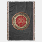 Couverture [410] Vegvisir - Viking Gold Magic Runic Compass (devant Vertical)