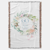 Couverture 60e anniversaire du Mariage Diamond Floral Garland (devant Vertical)