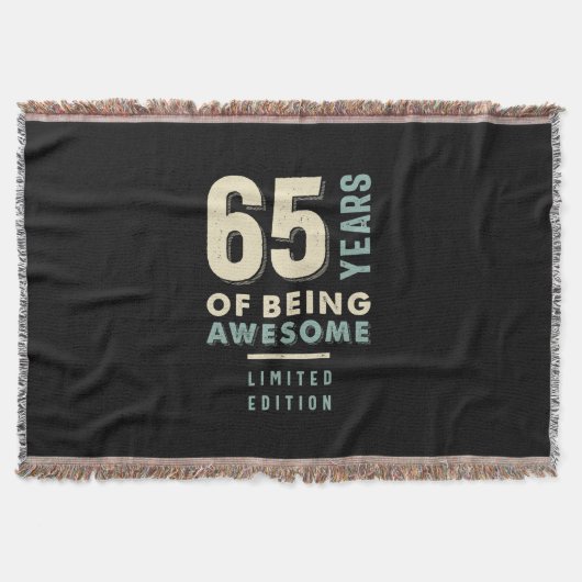 Couverture 65 ans d'être génial - 65e anniversaire (Devant)