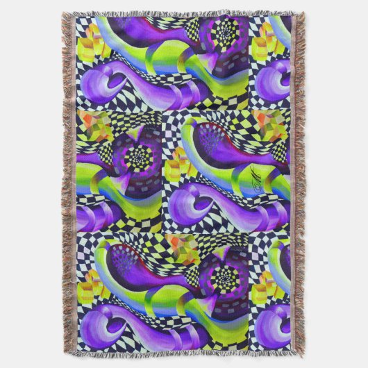 Couverture 80 s Art Deco Geometric Pattern (devant Vertical)