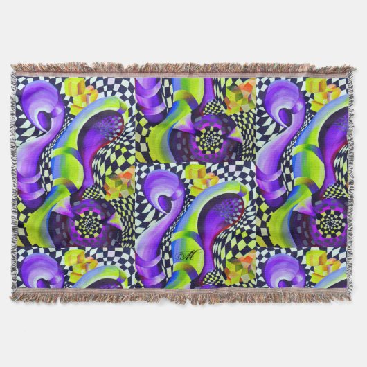 Couverture 80 s Art Deco Geometric Pattern (Devant)