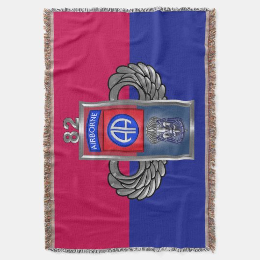 Couverture 82e division aéroportée Conception Cool (devant Vertical)