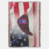 Couverture 82e division aéroportée Parachutiste Beret (devant Vertical)