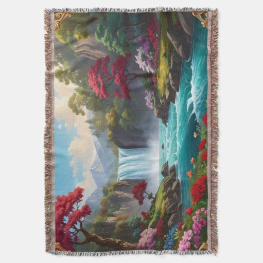 Couverture A beautifully designed blanket featuring the Dream (devant Vertical)