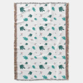 Couverture À feuillage persistant Tree Feuilles et Red Holly  (devant Vertical)