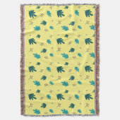 Couverture À feuillage persistant Tree Feuilles et Red Holly  (devant Vertical)