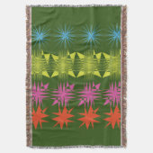 Couverture à jeter en zigzag (devant Vertical)