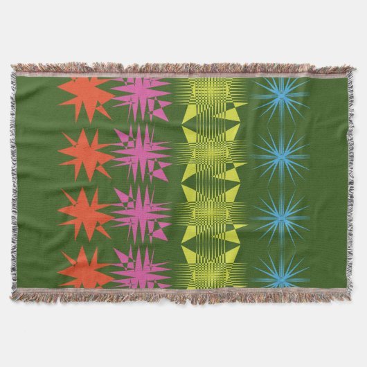 Couverture à jeter en zigzag (Devant)