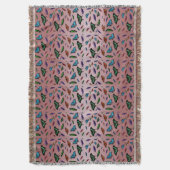 Couverture à jeter Flutterbies (Mélange Rose Pouss (devant Vertical)