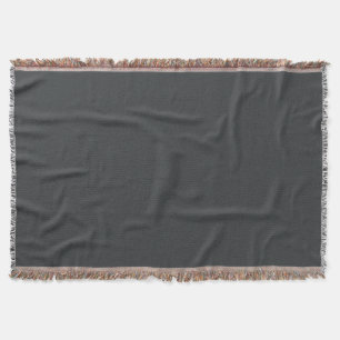Couverture à lancer de couleur Onyx