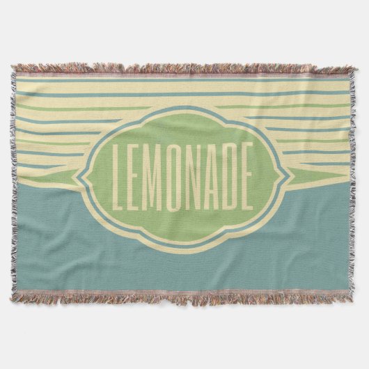 Couverture à lancer "Lemonade" (Devant)