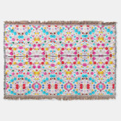 Couverture à motif confetti Candy Dot (Devant)