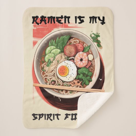 Couverture à thème Ramen pour Ramen Lover (Devant)