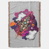 Couverture À Travers La Galaxie (devant Vertical)