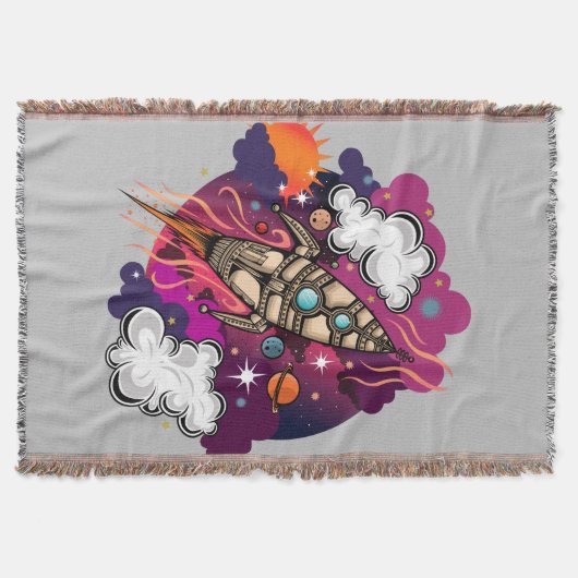 Couverture À Travers La Galaxie (Devant)