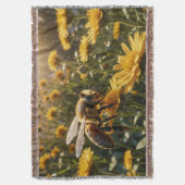 Couverture Abeille avec les pandelions (devant Vertical)