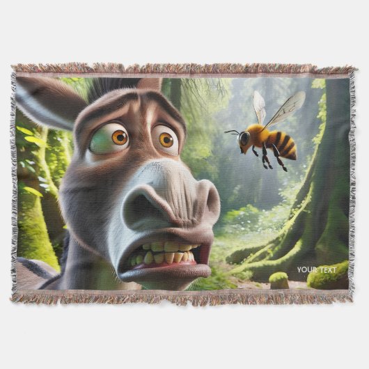 Couverture Abeille couchée Imaginaire mignonne (Devant)