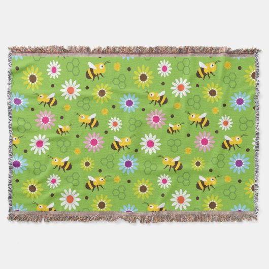 Couverture Abeille & Fleurs (Devant)
