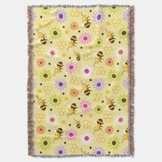 Couverture Abeille & Fleurs (devant Vertical)