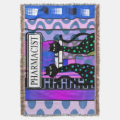 Couverture Abrégé sur couvrant tissé par PharmD chats de (devant Vertical)