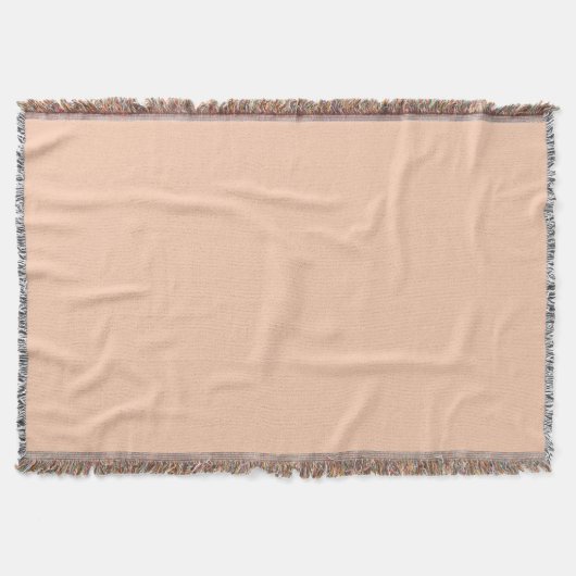 Couverture Abricot (couleur unie) (Devant)