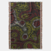 Couverture Abstract Ethnic Crimson Echo (devant Vertical)