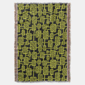 Couverture Abstrait 041113 - Banane jaune sur noir (devant Vertical)