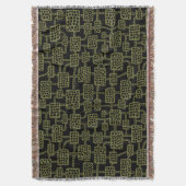 Couverture Abstrait 041113 - Olive profond sur noir (devant Vertical)