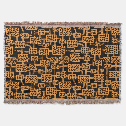 Couverture Abstrait 041113 - Orange clair sur noir (Devant)