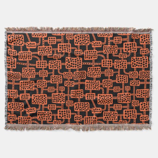 Couverture Abstrait 041113 - Orange d'automne sur noir (Devant)