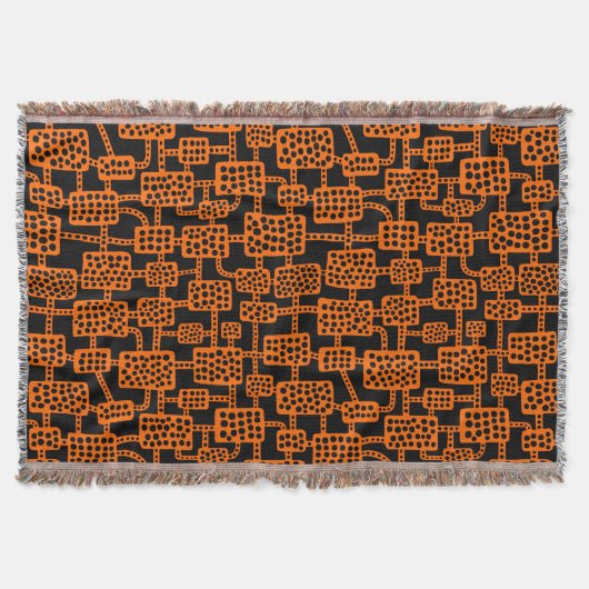 Couverture Abstrait 041113 - Orange sur noir (Devant)