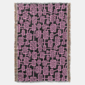 Couverture Abstrait 041113 - Rose sur noir (devant Vertical)