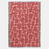 Couverture Abstrait 041113 - Rubis et rose chaud (devant Vertical)