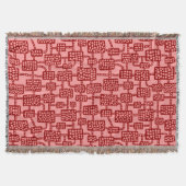 Couverture Abstrait 041113 - Rubis et rose chaud (Devant)