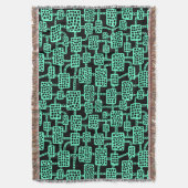 Couverture Abstrait 041113 - Turquoise sur noir (devant Vertical)