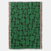 Couverture Abstrait 041113 - Vert herbe sur noir (devant Vertical)