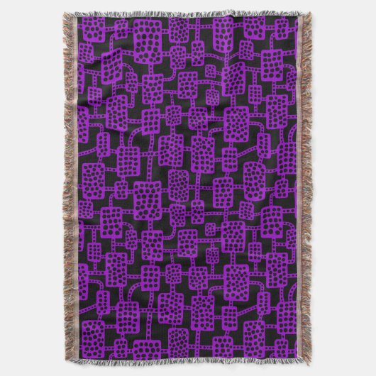Couverture Abstrait 041113 - Violet sur noir (devant Vertical)