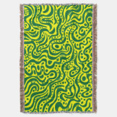 Couverture Abstrait 041211 -Vert forestier avec jaune (devant Vertical)
