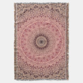 Couverture Abstrait mandala ronde sans couture motif kaleidos (devant Vertical)