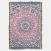 Couverture Abstrait mandala ronde sans couture motif kaleidos (devant Vertical)